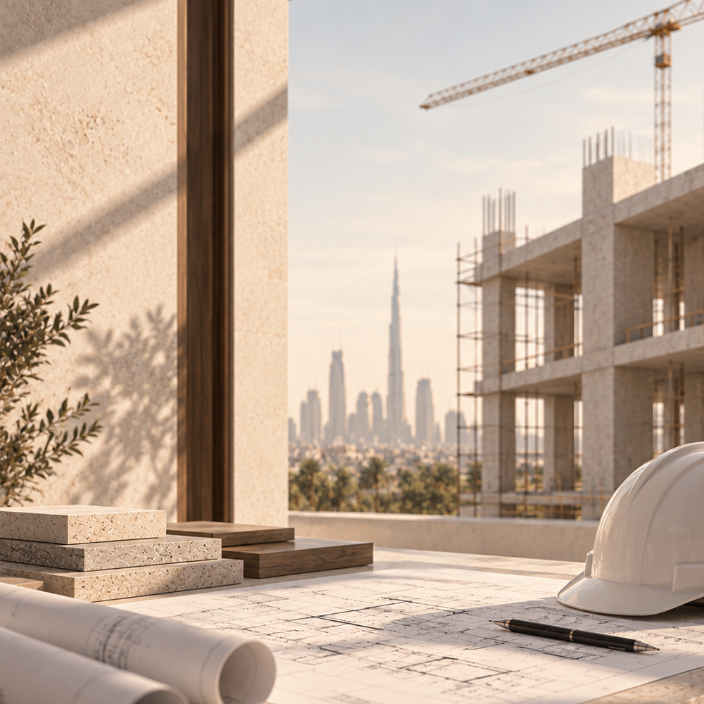 أعمال المقاولات العامة والمعمارية